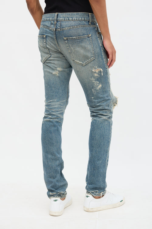 Saint Laurent Distressed D02 Jeans