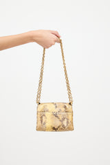 Saint Laurent Exotic Leather Chain Shoulder Bag