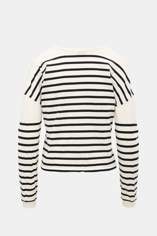 Saint Laurent FW 2017 Jersey Mariner Top