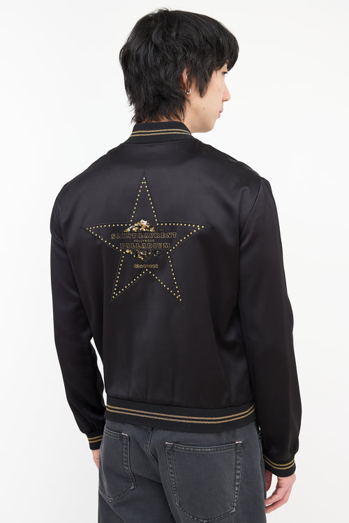 Saint Laurent FW16 Palladium Hollywood Show Jacket