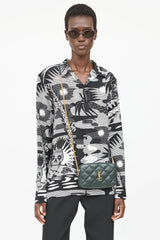 Saint Laurent Quilted Leather Becky Bag