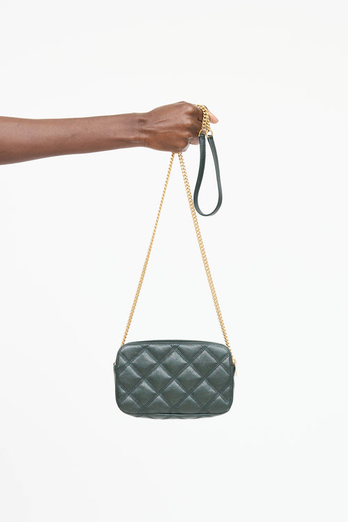 Saint Laurent Quilted Leather Becky Bag