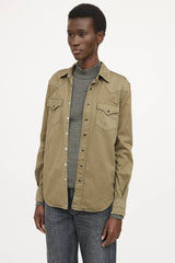 Saint Laurent Snap Button Up Shirt