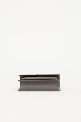 Saint Laurent Sunset Leather Wallet On Chain