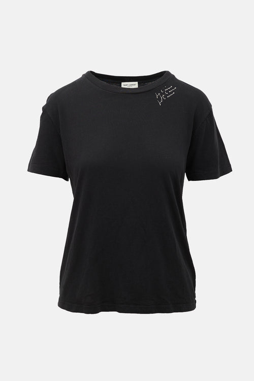 Saint Laurent Je T'Aime T-Shirt