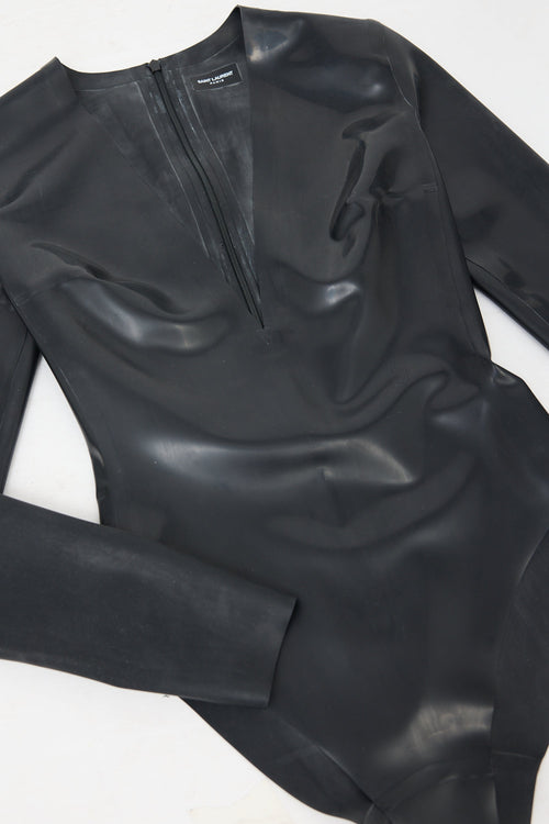 Saint Laurent Latex Bodysuit