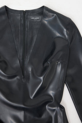 Saint Laurent Latex Bodysuit