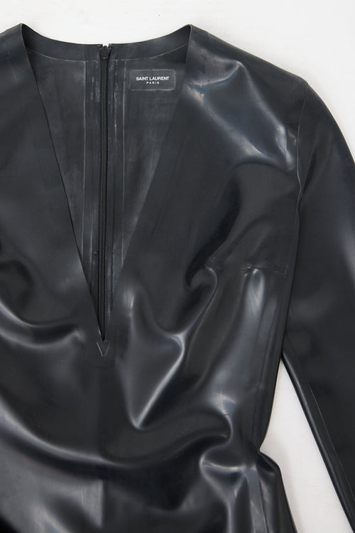 Saint Laurent Latex Bodysuit