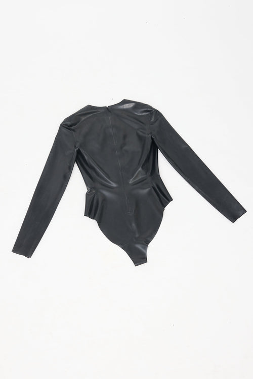 Saint Laurent Latex Bodysuit