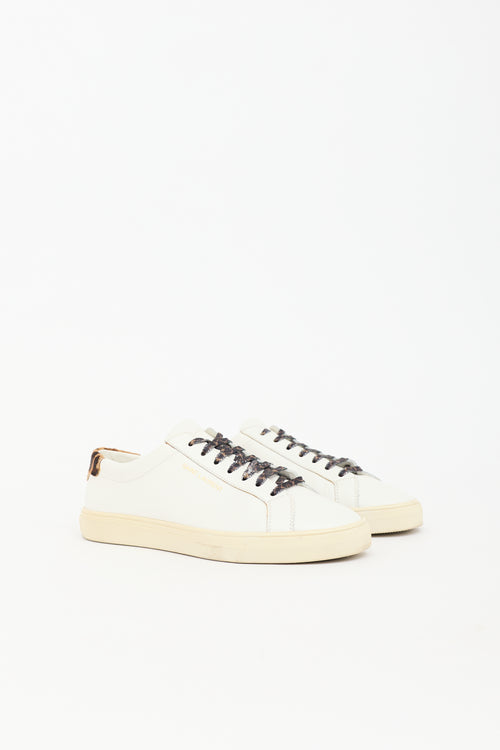 Saint Laurent Leather Andy Sneaker