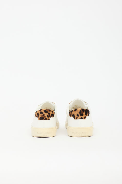 Saint Laurent Leather Andy Sneaker