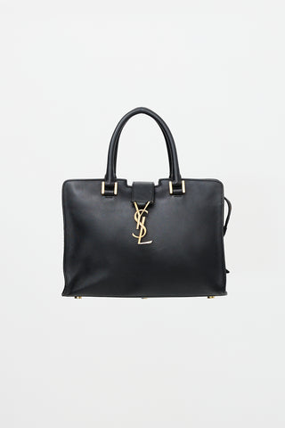 Saint Laurent Leather Baby Cabas Bag