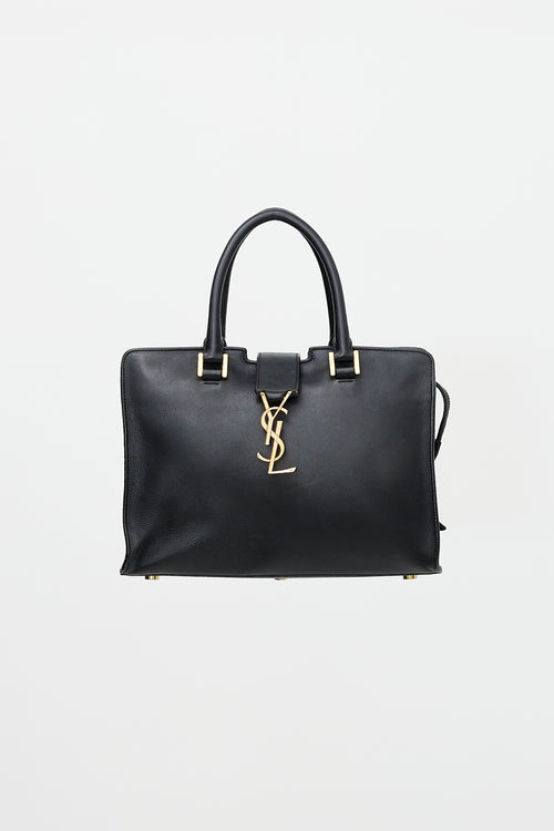 Saint Laurent Leather Baby Cabas Bag