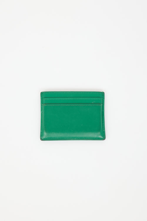 Saint Laurent Leather Card Holder