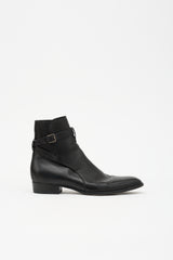 Saint Laurent Leather Chelsea Boot