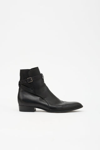 Saint Laurent Leather Chelsea Boot