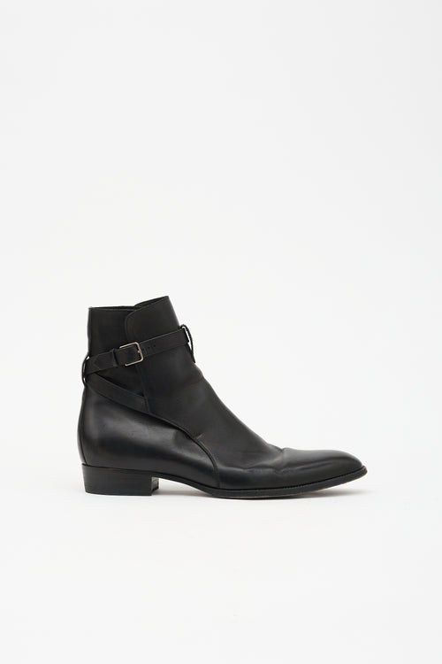 Saint Laurent Leather Chelsea Boot