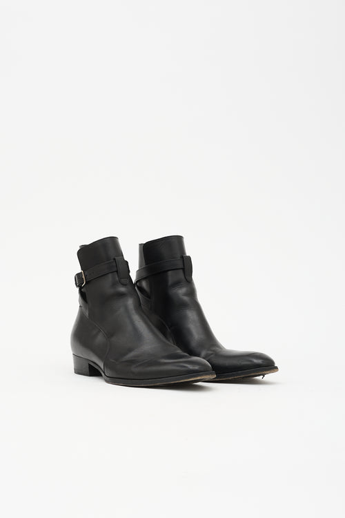 Saint Laurent Leather Chelsea Boot