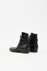 Saint Laurent Leather Chelsea Boot