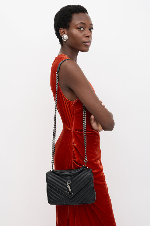 Saint Laurent Leather College Bag