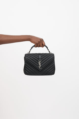 Saint Laurent Leather College Bag