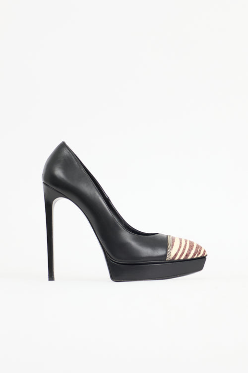 Saint Laurent Leather Janis Pump