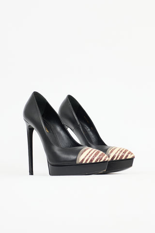 Saint Laurent Leather Janis Pump