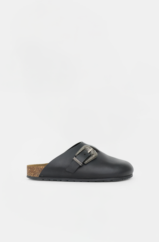 Saint Laurent Leather Jimmy Clog Mule