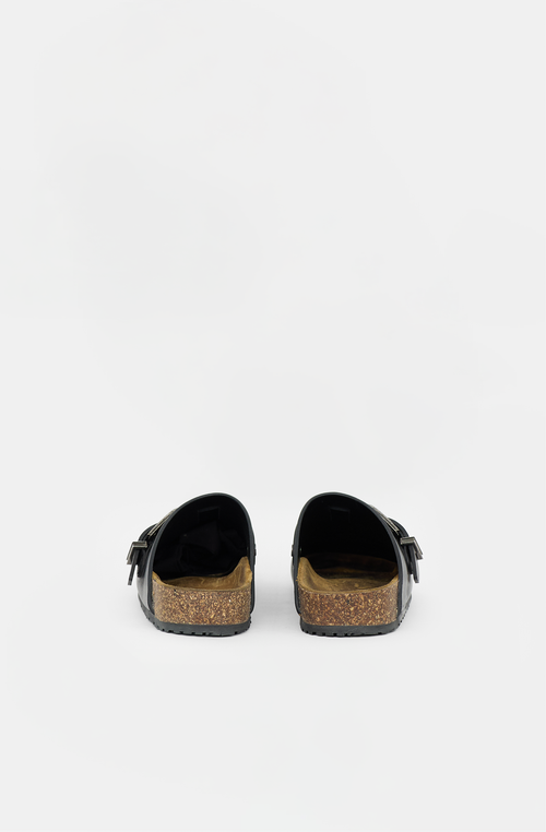 Saint Laurent Leather Jimmy Clog Mule