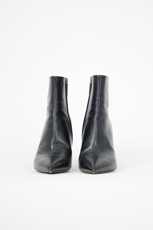 Saint Laurent Leather Kate Bootie