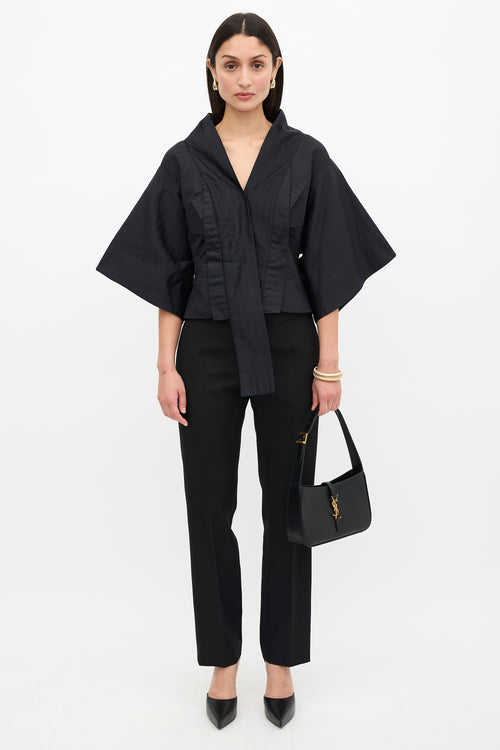 Saint Laurent Leather Le 5 à 7 Shoulder Bag