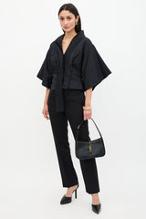 Saint Laurent Leather Le 5 à 7 Shoulder Bag