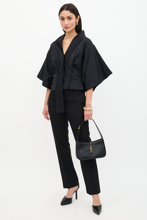 Saint Laurent Leather Le 5 à 7 Shoulder Bag