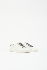 Saint Laurent Leather Low Top Sneaker