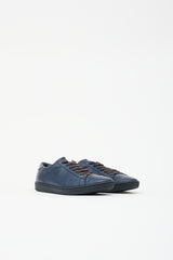 Saint Laurent Leather Low Top Sneaker