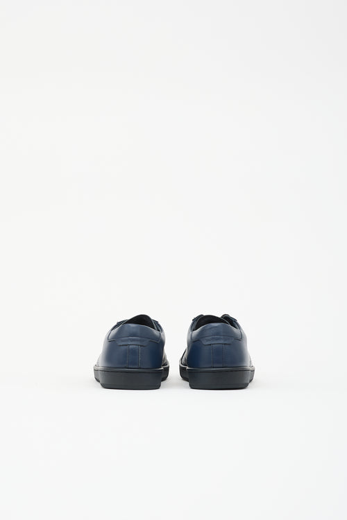 Saint Laurent Leather Low Top Sneaker