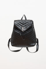 Saint Laurent Leather Medium LouLou Backpack