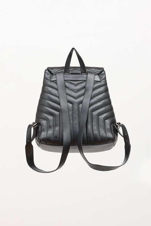 Saint Laurent Leather Medium LouLou Backpack