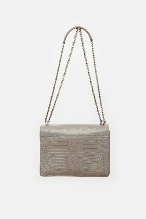 Saint Laurent Leather Medium Sunset Bag