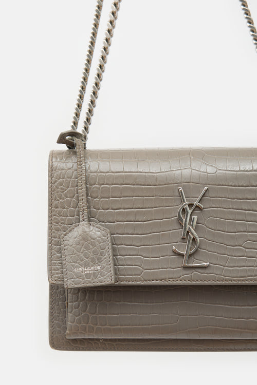 Saint Laurent Leather Medium Sunset Bag