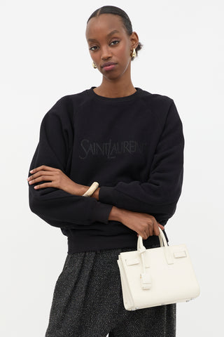 Saint Laurent Leather Nano Sac Du Jour Bag