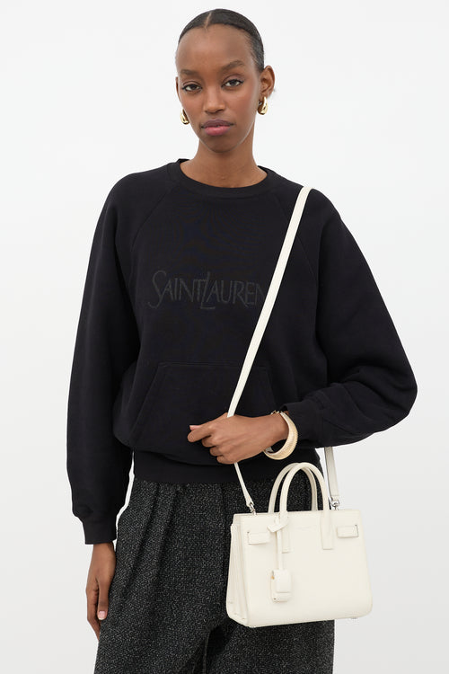 Saint Laurent Leather Nano Sac Du Jour Bag