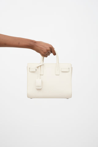 Saint Laurent Leather Nano Sac Du Jour Bag