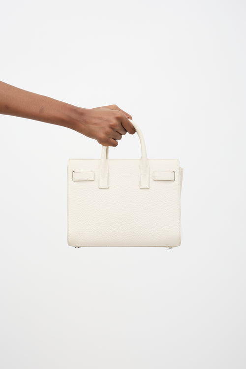 Saint Laurent Leather Nano Sac Du Jour Bag