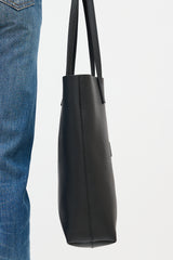 Saint Laurent Leather North South Shopping Tote