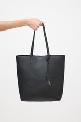 Saint Laurent Leather North South Shopping Tote