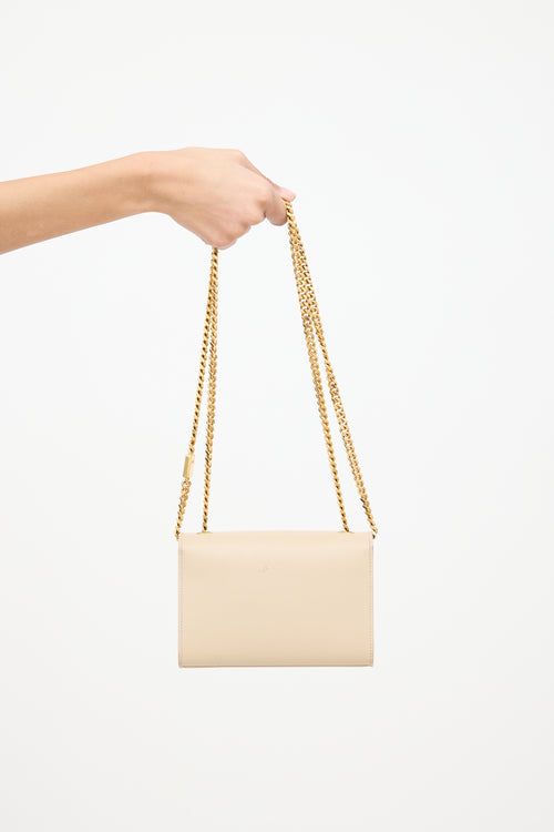 Saint Laurent Leather Small Kate Chain Bag