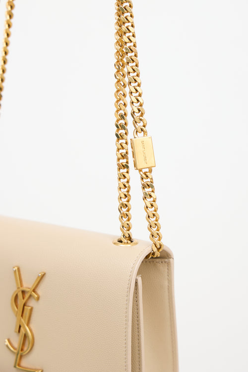 Saint Laurent Leather Small Kate Chain Bag