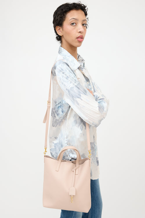 Saint Laurent Leather Toy Shopping Tote