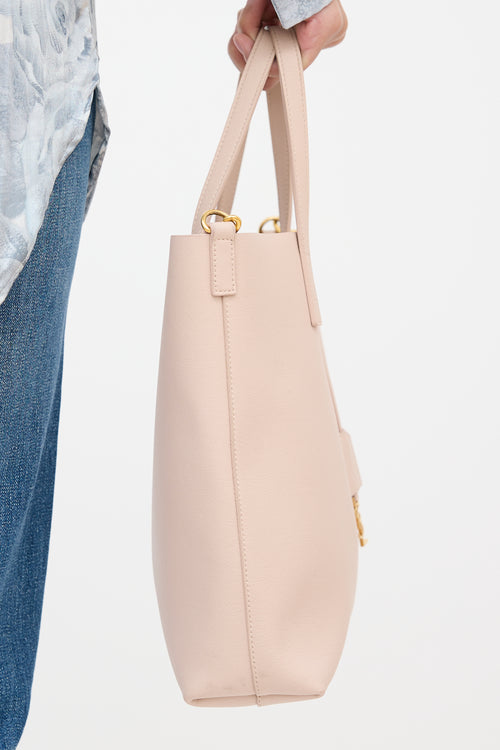 Saint Laurent Leather Toy Shopping Tote